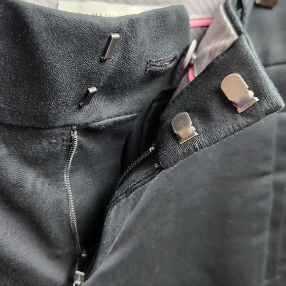 Banana Republic The Martin Fit Stretch Modal Blend Black Pants Women's Size 4 - Picture 7 of 10